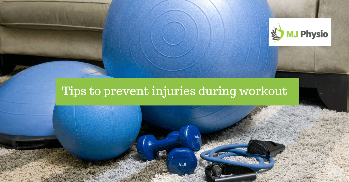 prevent injuries during workout