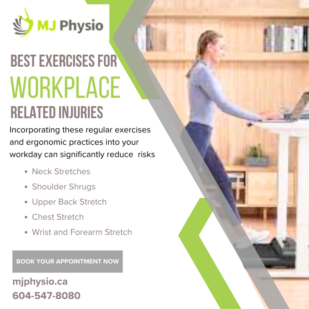 Best exercises at work to prevent work related injuries